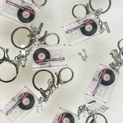 woofa's mixtape keychain