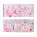 JI-MART STORY keyboard sticker