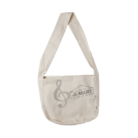 JI-MART ASCII Messenger Bag in Canvas